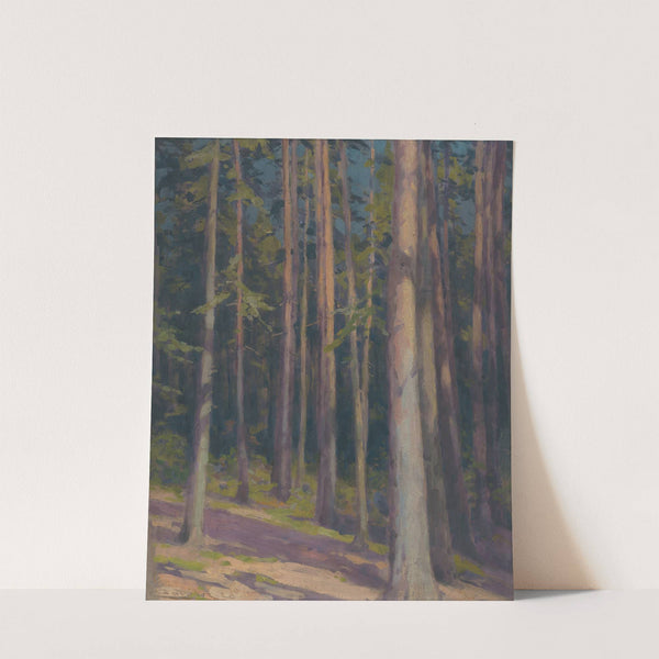Fir forest (1923) by Ľudovít Čordák