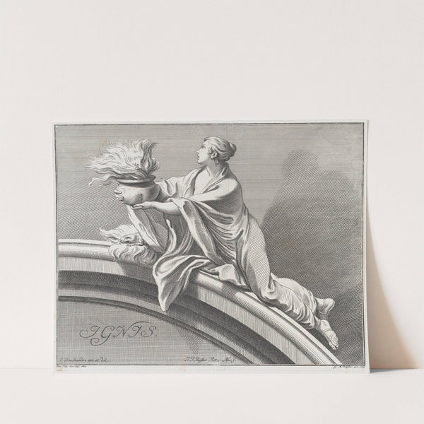 Fire (1735) by Johann Justin Preissler