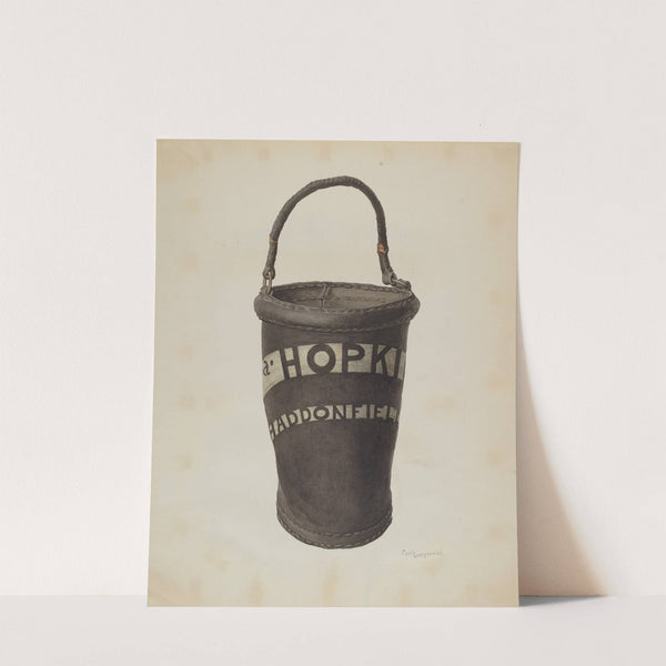 Fire Bucket by Carl Buergerniss