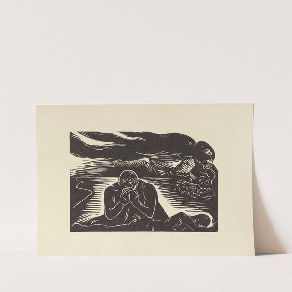 Fire burn down him every house and all him sons fall down and die (1946) by Letterio Calapai
