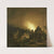 Fire by night in a Village by Adam Colonia