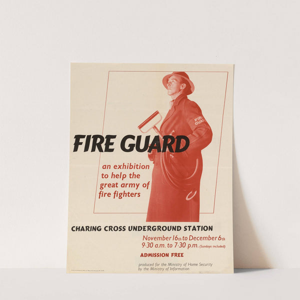 Fire Guard - An Exhibition to Help the Great Army of Firefighters by Anonymous