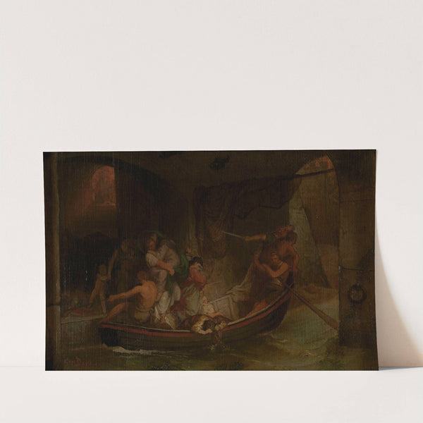 Fire of Rome by Gustave Doré