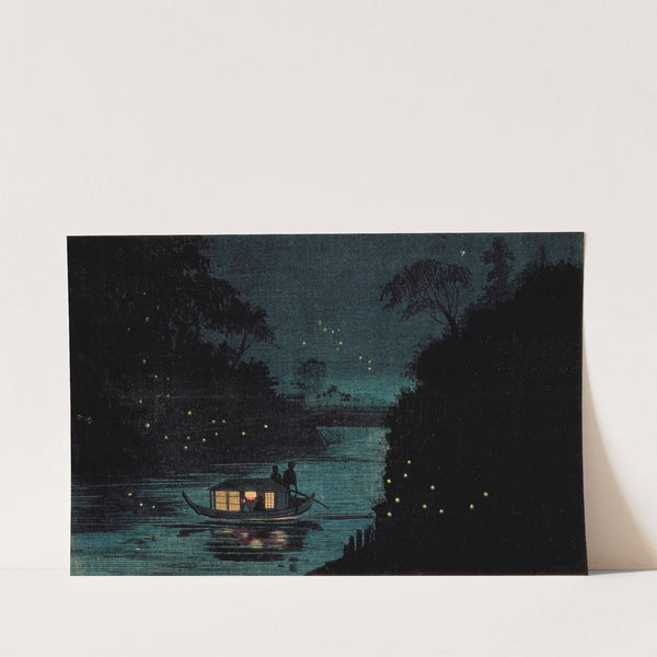 Fireflies at Ochanomizu by Kobayashi Kiyochika