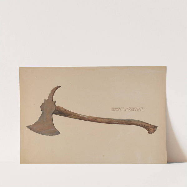 Fireman's Axe by Elmer G. Anderson