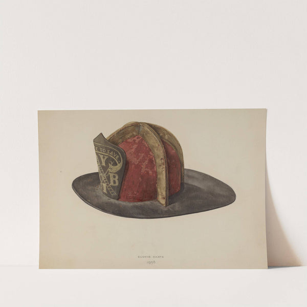 Fireman's Helmet by Eugene Bartz