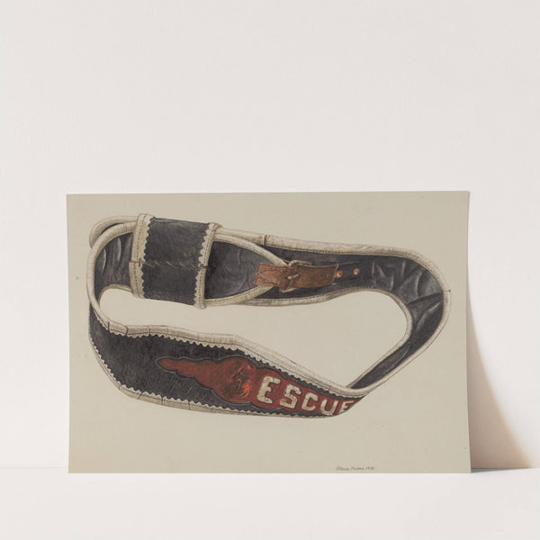 Fireman's Life Belt by Alfonso Moreno