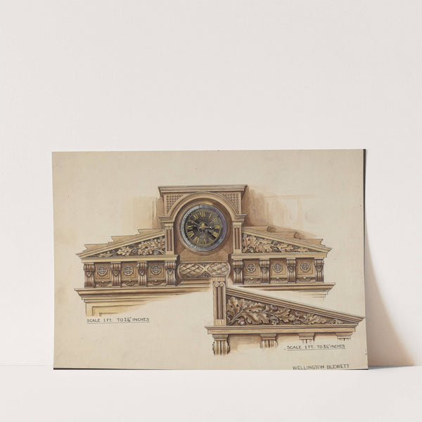 Fireplace (c. 1936) by Wellington Blewett