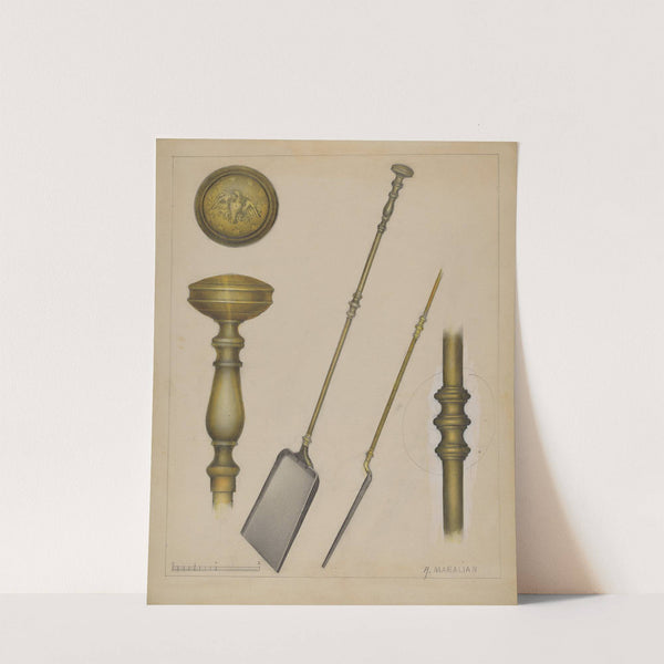 Fireplace Shovel by Arsen Maralian