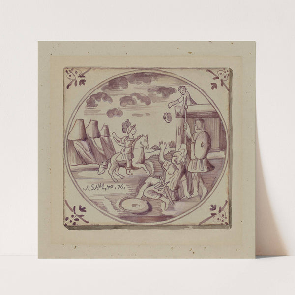 Fireplace Tile by John Dixon