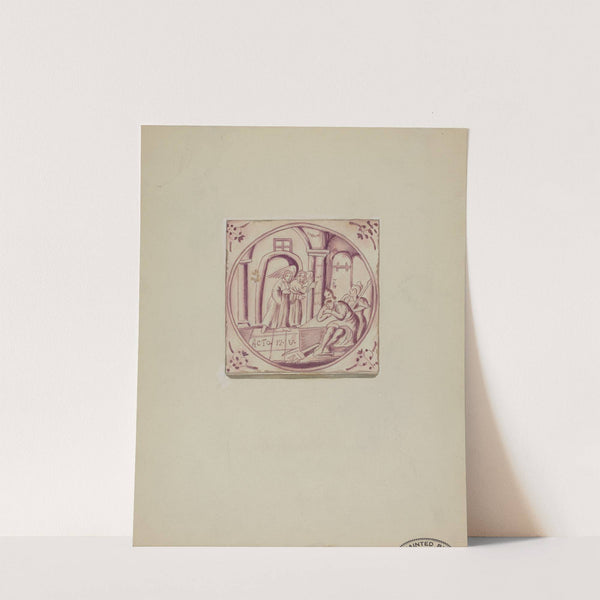 Fireplace Tile by John Dixon