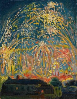 Fireworks In Nice