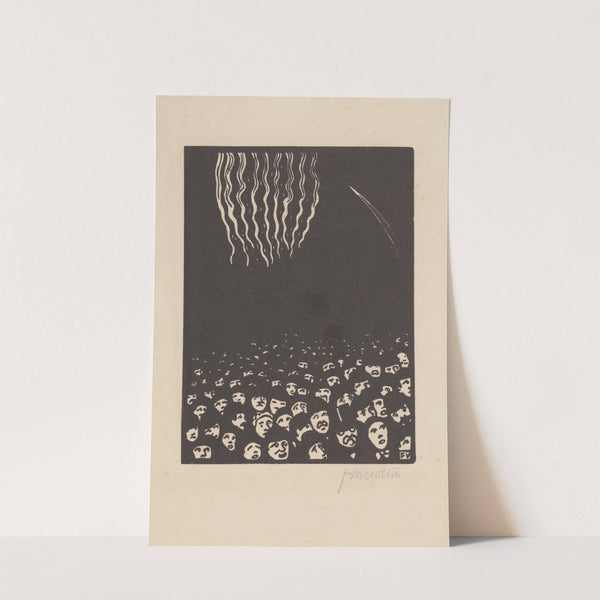 Fireworks (Le feu d’artifice) (1901) by Félix Vallotton