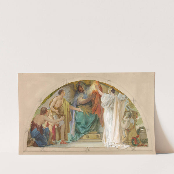 Firm Belief–Truth, Boldness, Self-Reliance (ca. 1916) by Louis Schaettle