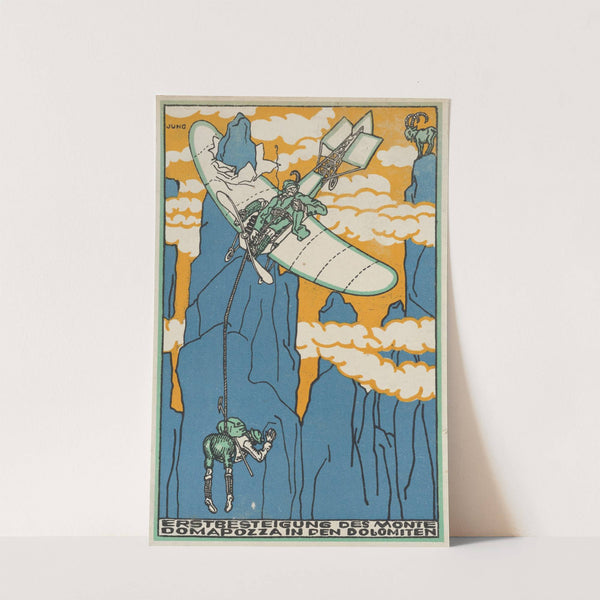 First Ascent of Monte Domapozza in the Dolomites by Moriz Jung