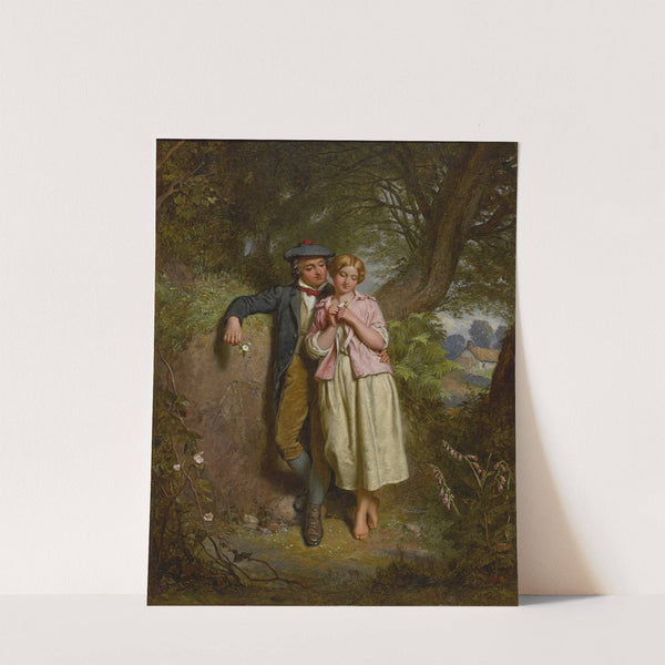 First bloom of youth by John Faed