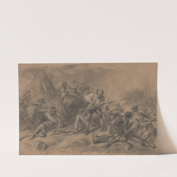 First blow for liberty by Felix Octavius Carr Darley