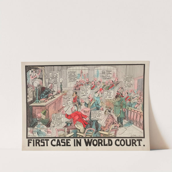 Hands Across the Sea (1917) by Carey Cartoon Service