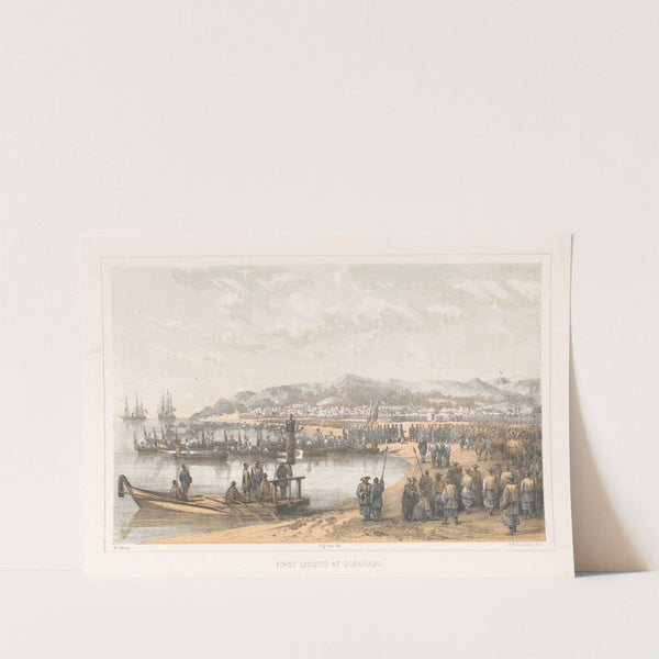 First landing at Gorahama (1856) by James Fuller Queen