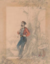 First Lieutenant William Urlan, Company B, Camp at Huntsville, Alabama, 1862