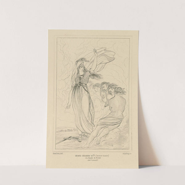 First part of King Henry VI, act 5, scene 4 la Pucelle (19th century) by William Francis Starling