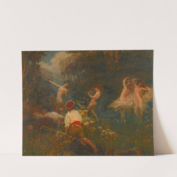 First Sketch For The Vintage Morn by Herbert James Draper