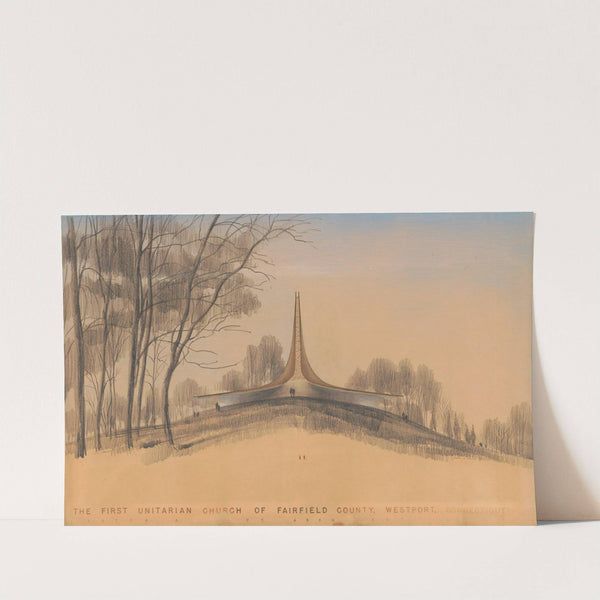 First Unitarian Church, Westport, Connecticut, Exterior by Victor Alfred Lundy