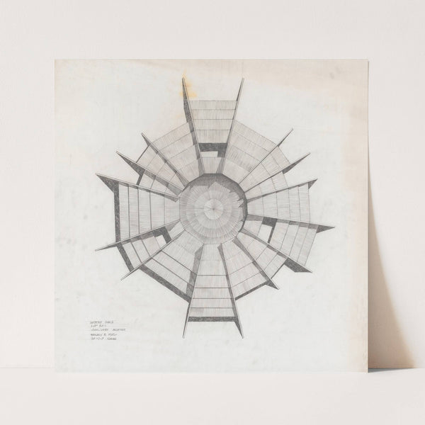 First Unitarian Congregational Society church building, Hartford, Connecticut, Roof (1962) by Victor Alfred Lundy