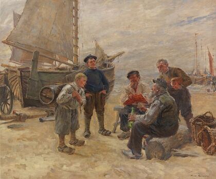 Fischer am Strande (1880)