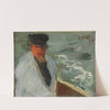 Fischer Asmus am Steuer by Otto Heinrich Engel