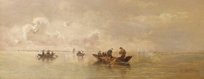Fischer auf dem Chiemsee (1903)