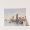 Fischer im Hafen by Georg Fischhof