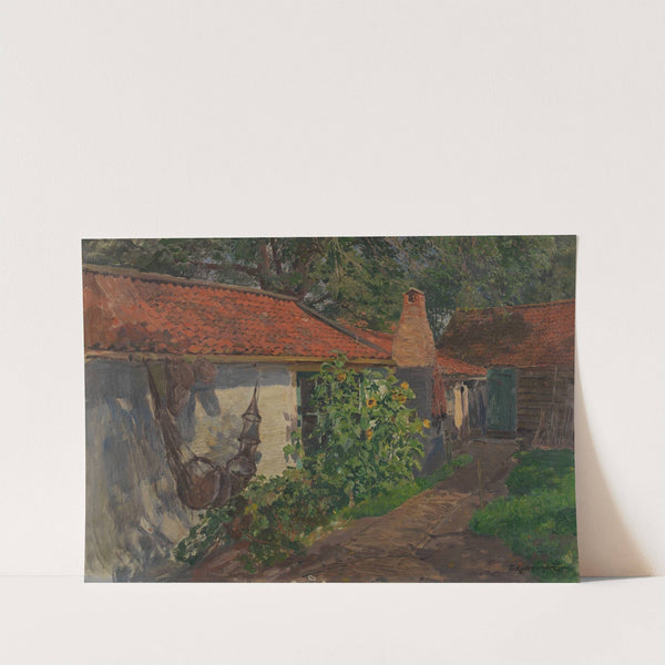 Fischerkate by Friedrich Kallmorgen