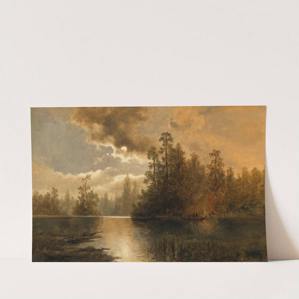 Fischernachen am See by Josef Thoma