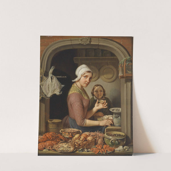 Fischhändlerin by François Celestin