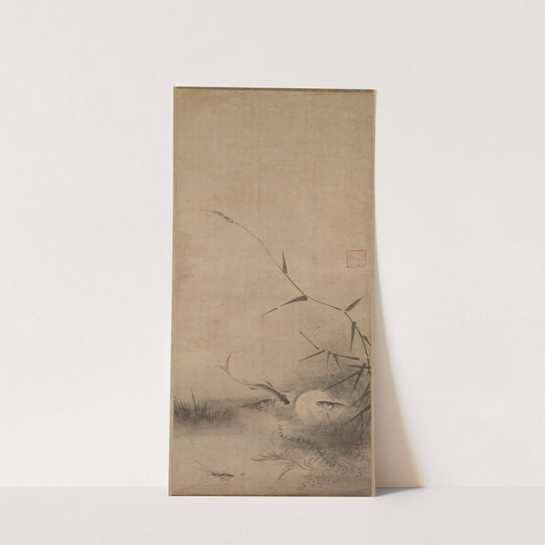 Fish and Seaweed (16th century) by Rinkyo