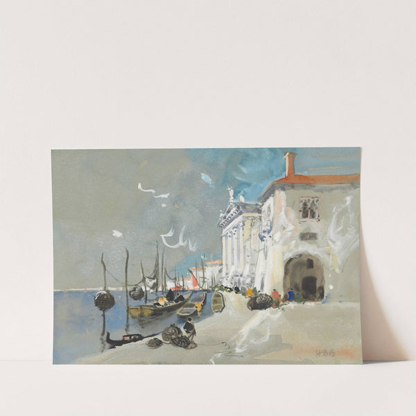 Fish baskets, Chioggia, south of Venice by Hercules Brabazon Brabazon