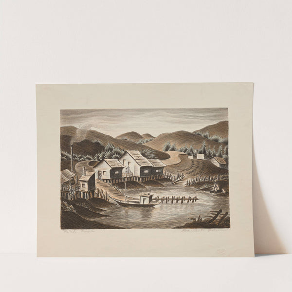 Fish Cove (1939) by David Paul Chun