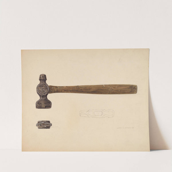 Fish Marker by Lloyd Charles Lemcke