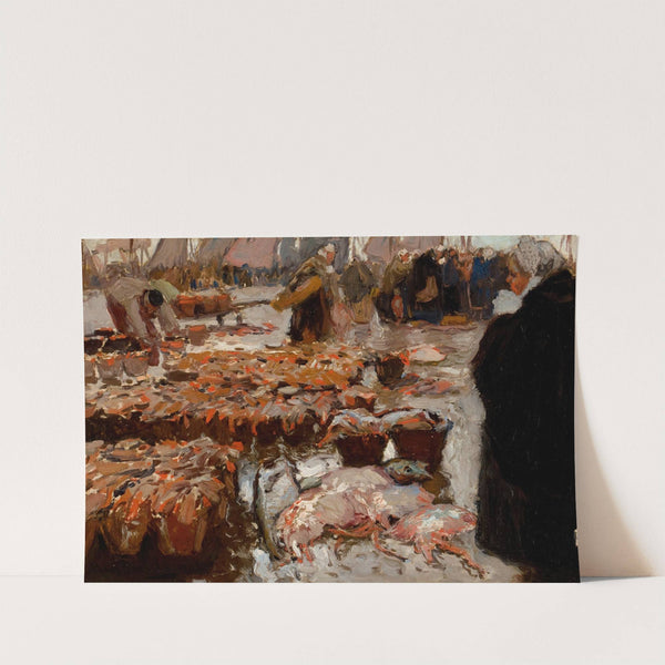 Fish Market by Hans Von Bartels
