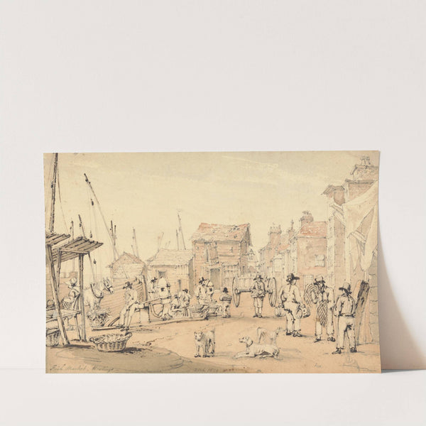 Fish Market, Hastings by William Henry Harriott