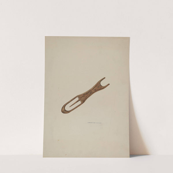 Fish Net Mender by Dorothea Bates