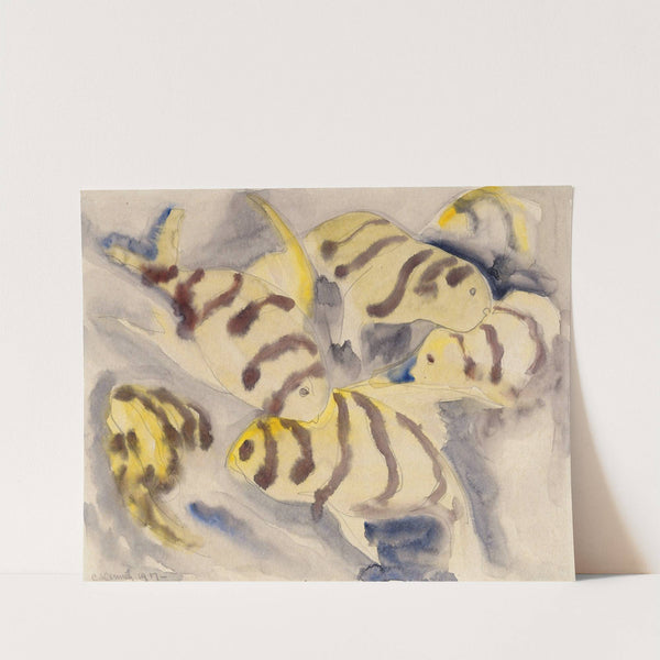 Fish Series, No. 3 (1917) by Charles Demuth