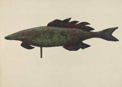 Fish Weather Vane