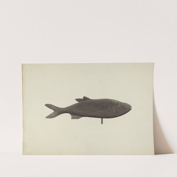 Fish Weather Vane (c. 1939) by Michael Riccitelli