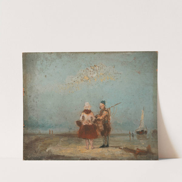 Fisher couple by James Ensor