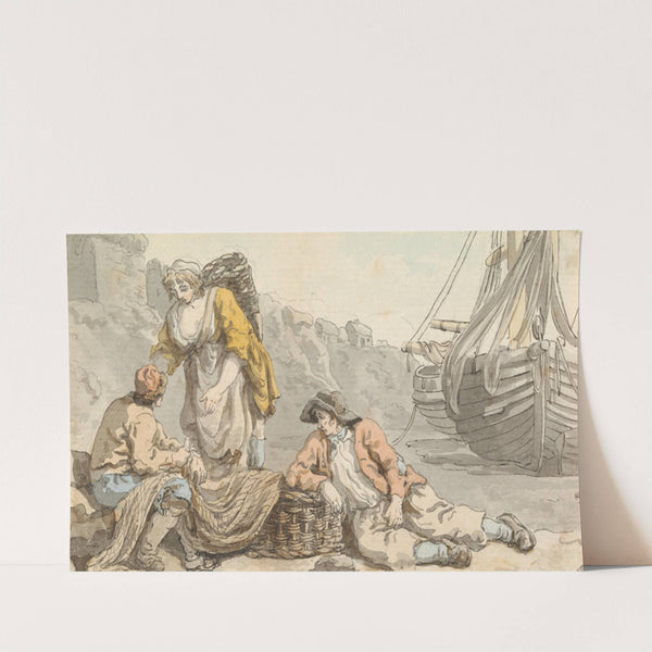 Fisherfolk with Baskets and Nets by Francis Wheatley