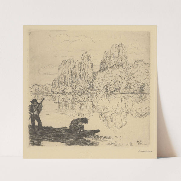 Fisherman (1901) by Albert Haueisen