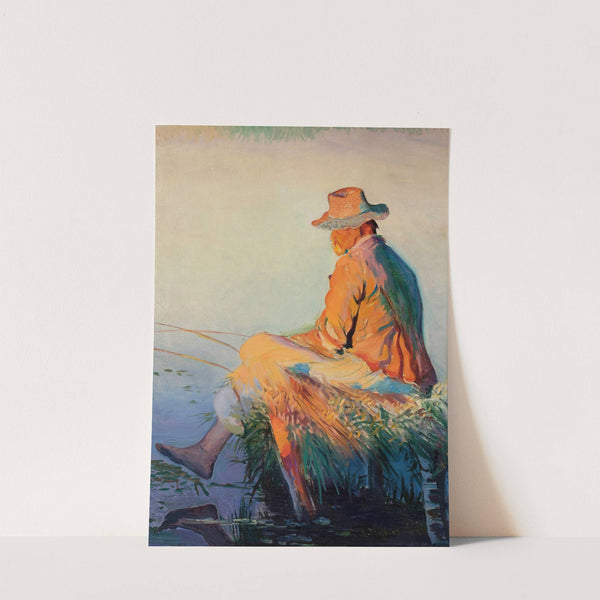 Fisherman by Leon Wyczółkowski