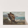 Fisherman And Mermaid (1888-1889) by Elihu Vedder
